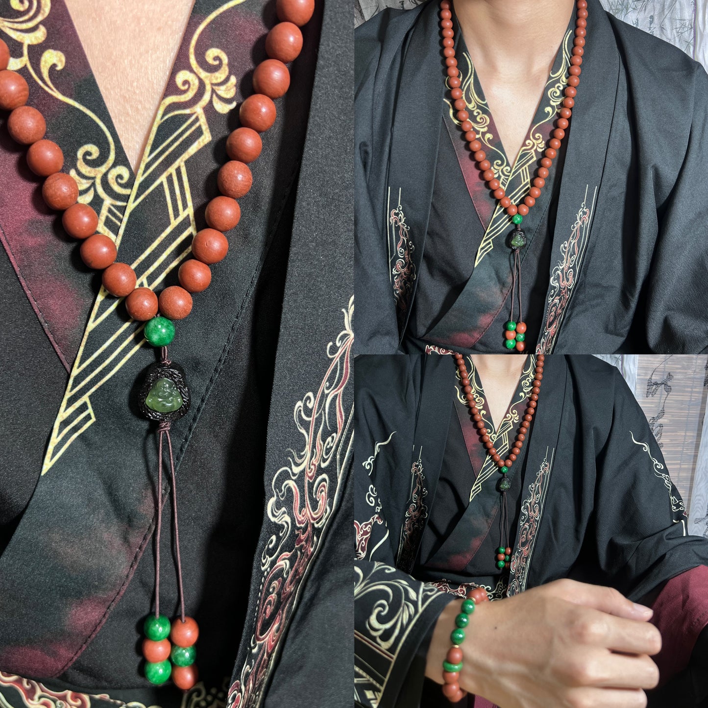 中国古代古法合香珠多串及挂件 orient-aromatherapy-herbal-beads