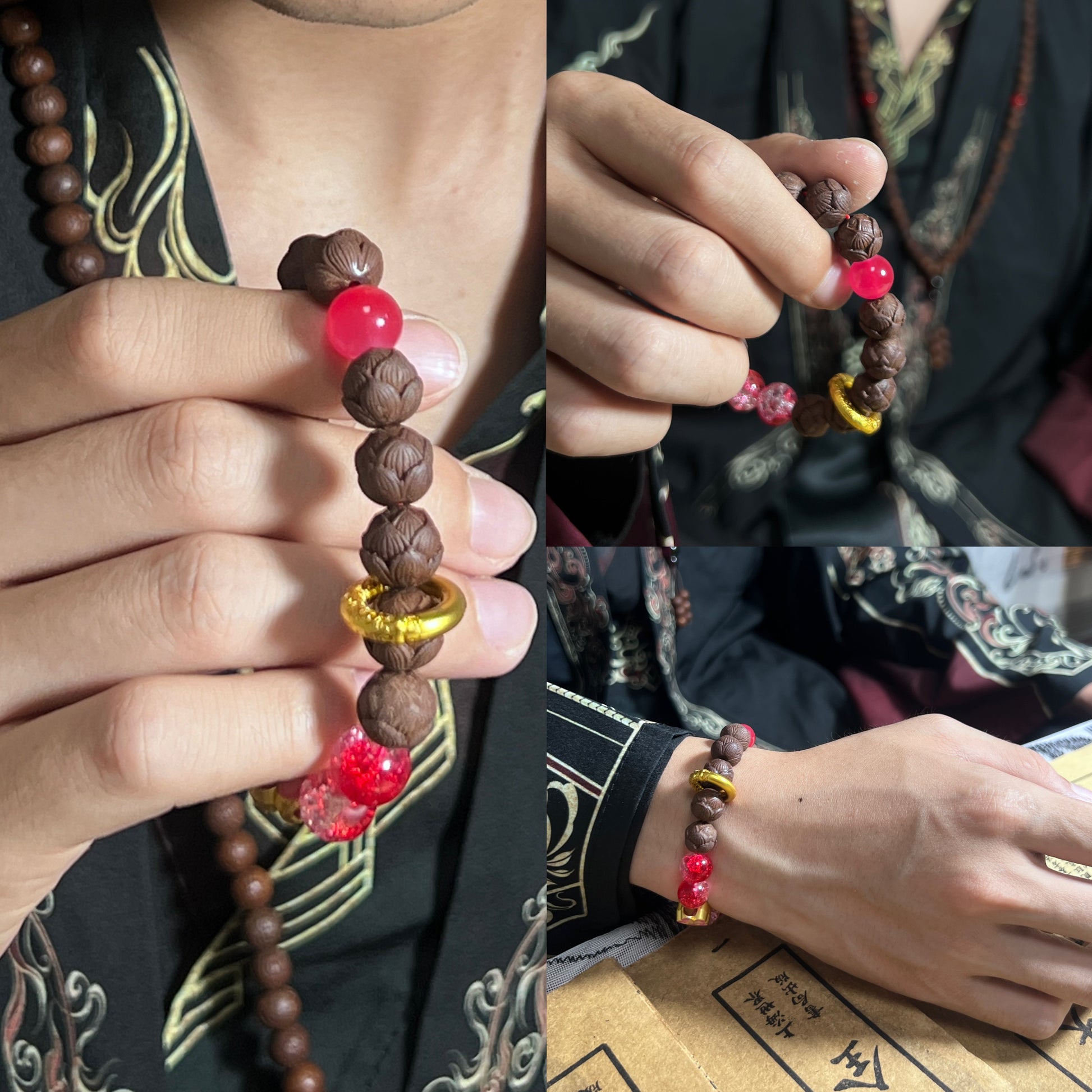 中国古代古法合香珠单串 orient-aromatherapy-herbal-beads