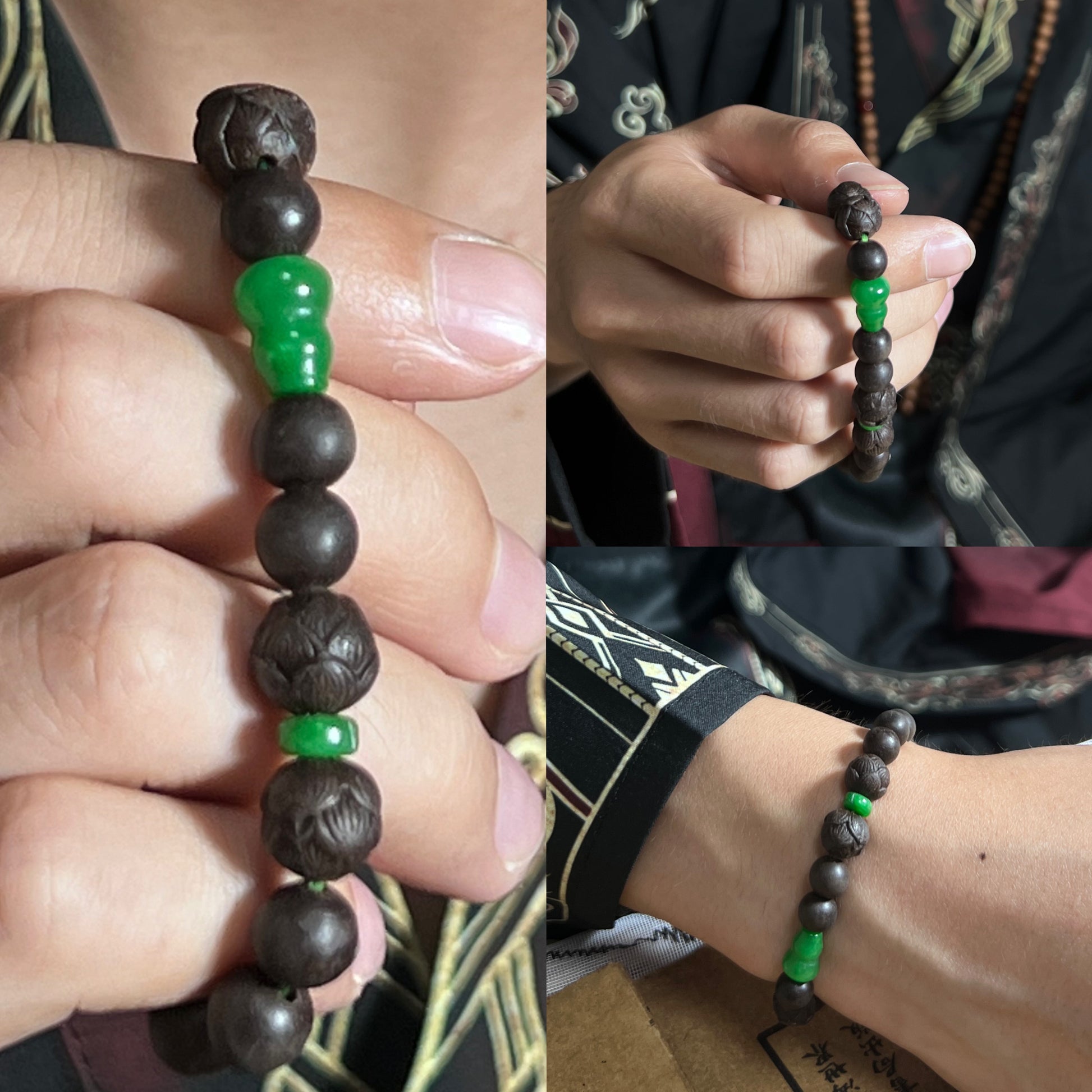 中国古代古法合香珠单串 orient-aromatherapy-herbal-beads